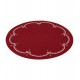 Lugar Americano 38cm Charme Vermelho Polipropileno Wolff